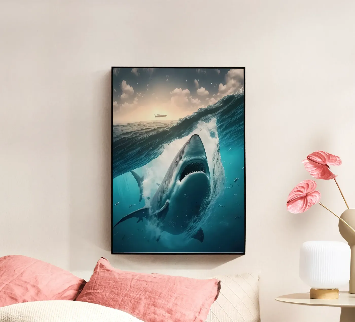 Squalo balena plexiglass da Mikesell