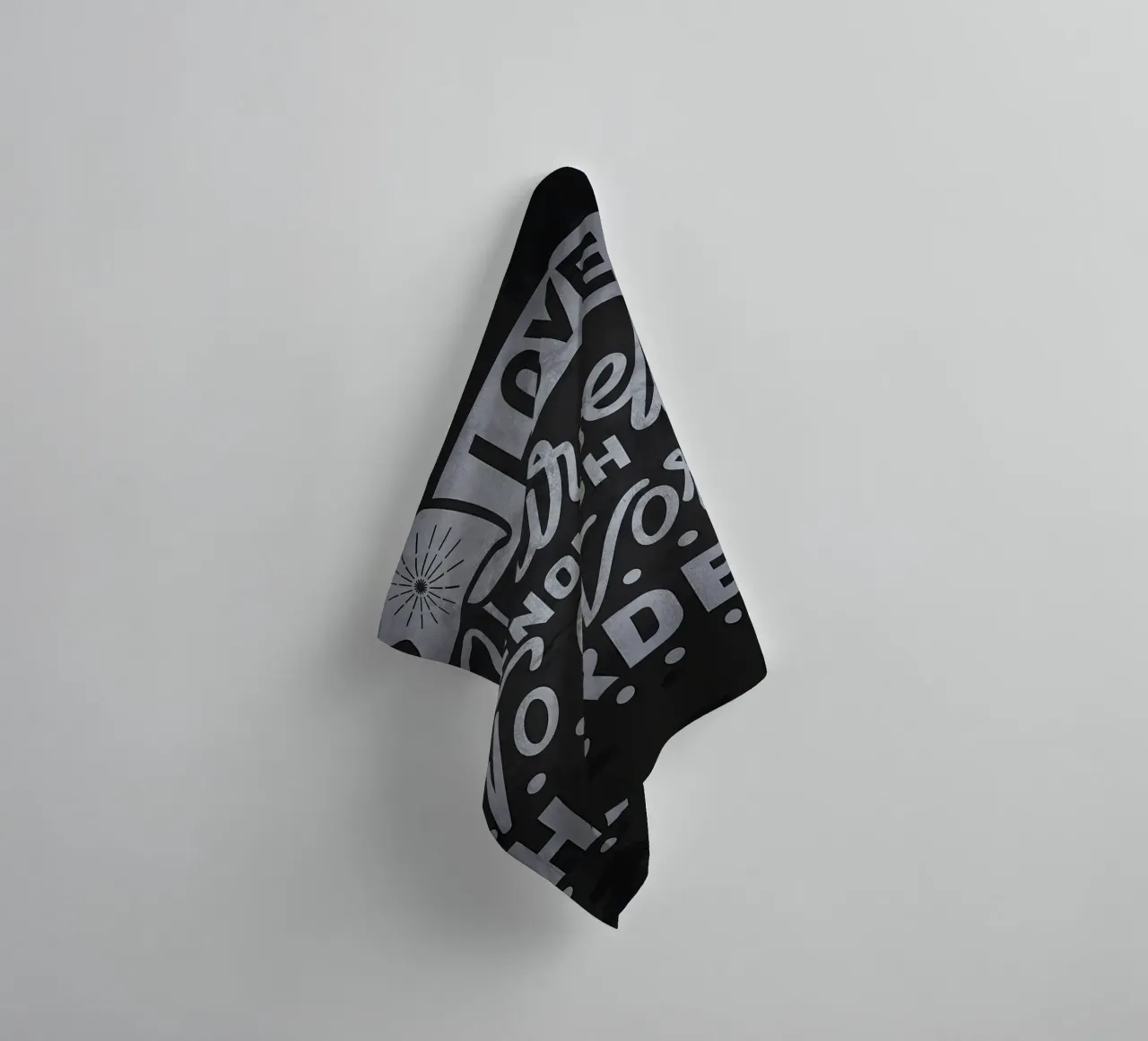 Hou van jezelf Werk harder badhanddoek van Delaplane