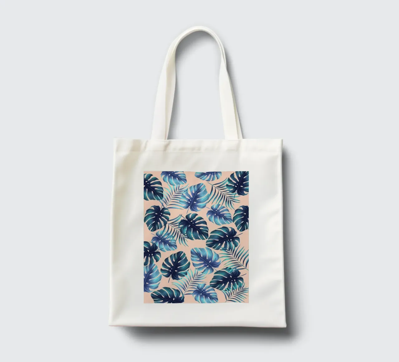Composizione tropicale X borsa in juta da Ginnery