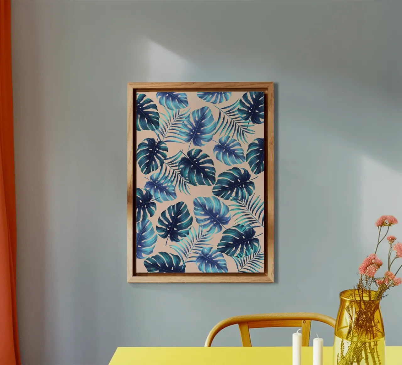 Composizione tropicale X alluminio dibond da Ginnery