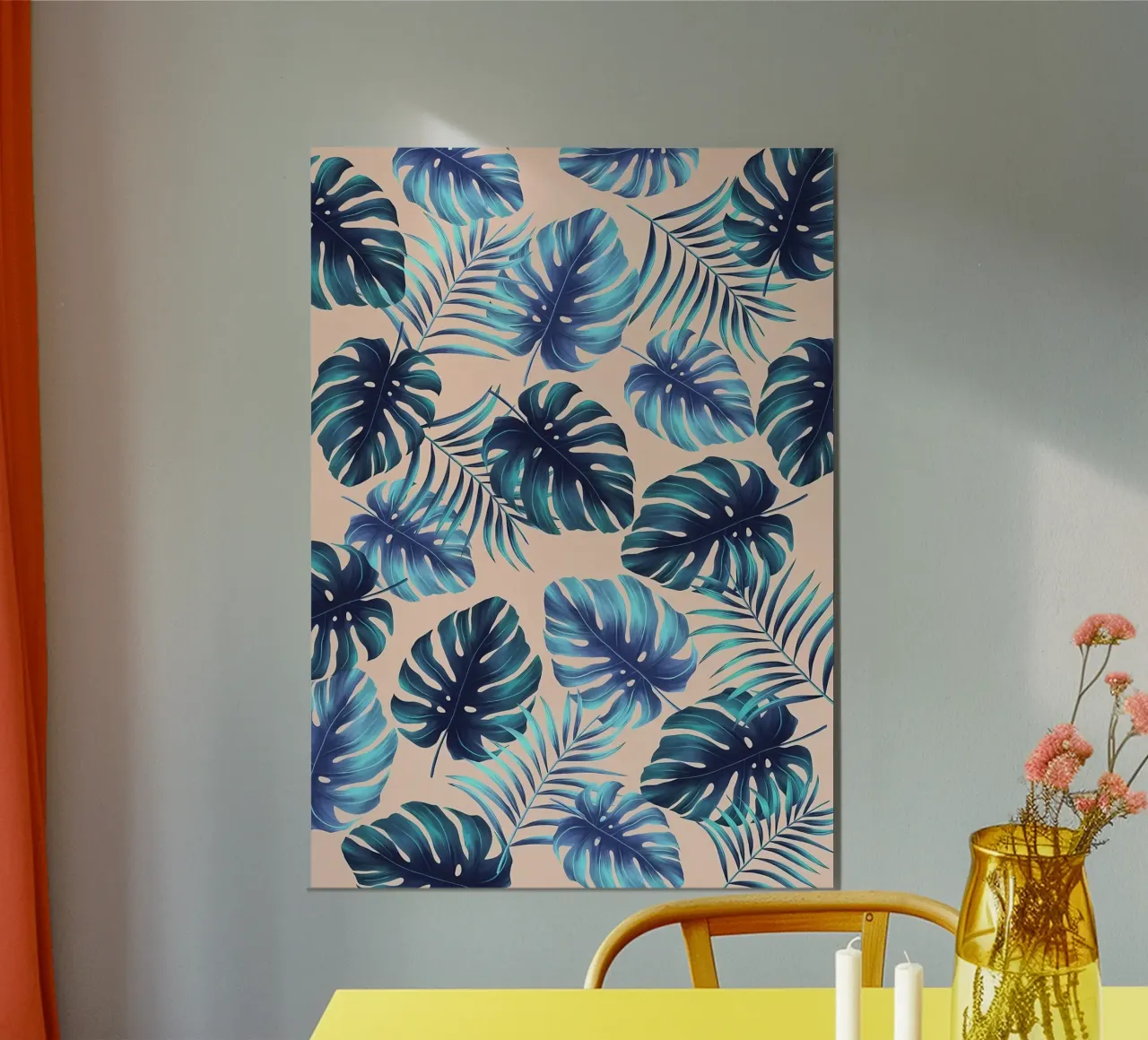 Composizione tropicale X alluminio dibond da Ginnery