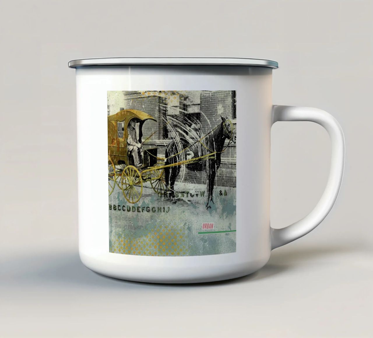 Urban tazza in smalto da Tameo