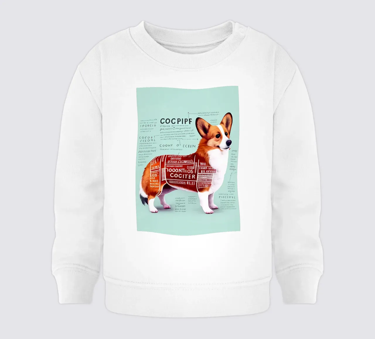 Anatomia di un Welsh Corgi felpa neonato da Mikesell