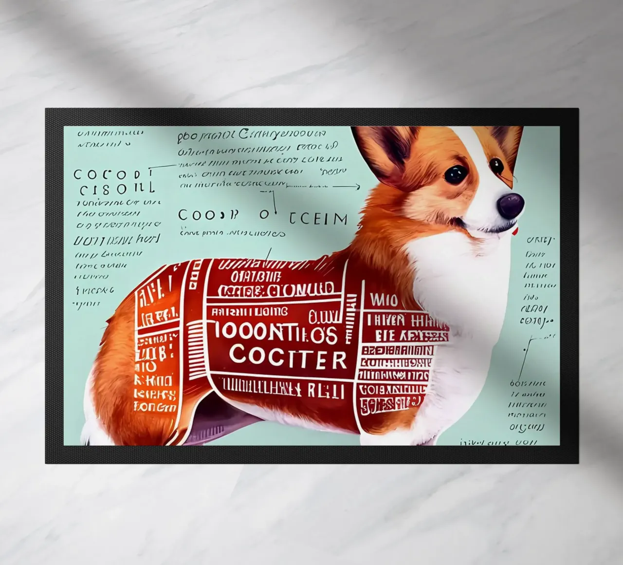 Anatomia di un Welsh Corgi zerbino da Mikesell