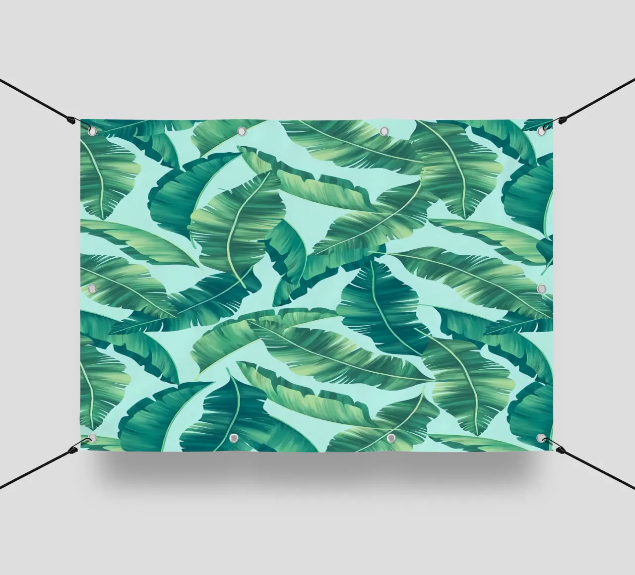 Composizione tropicale VIII telo in pvc da Ginnery