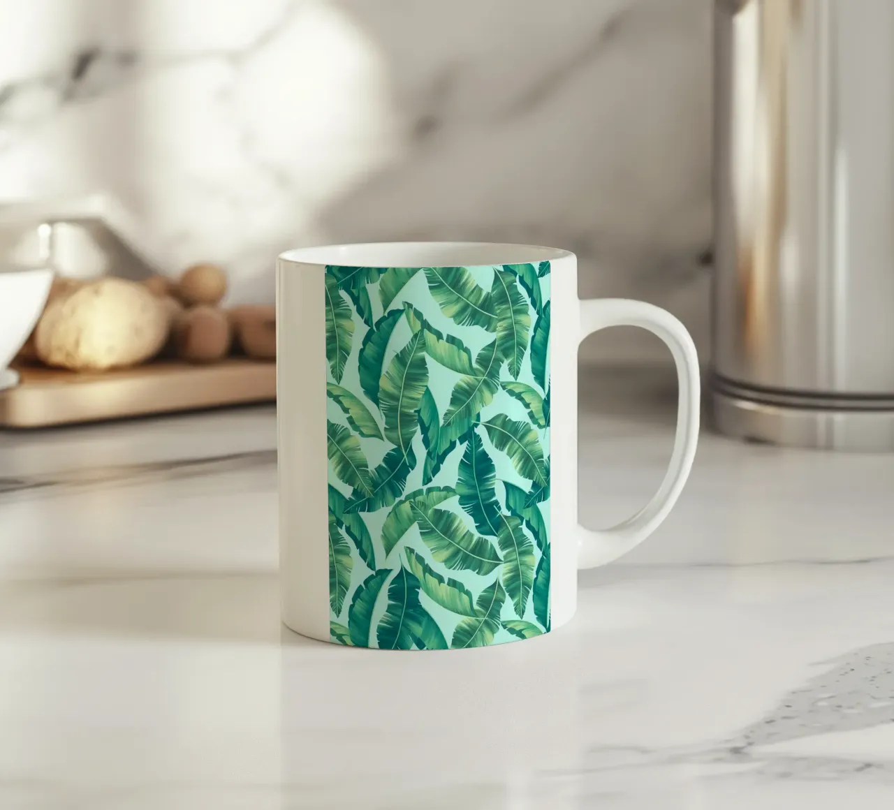 Composizione tropicale VIII tazza in ceramica da Ginnery