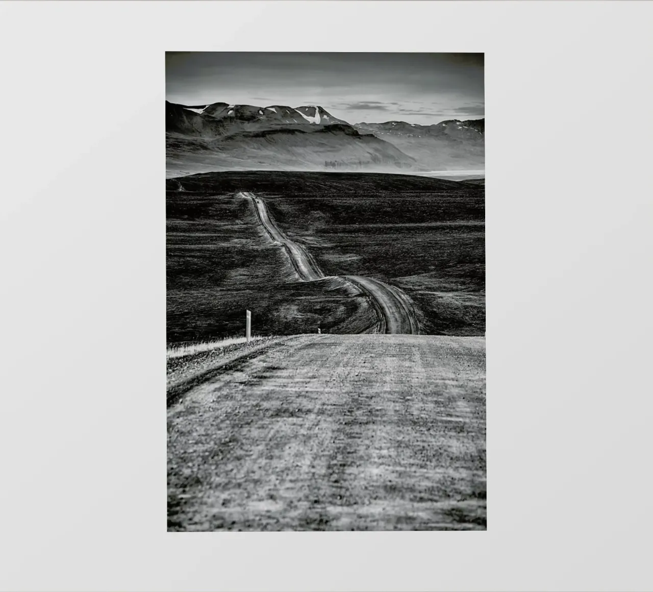 Icelandic roads pellicola backlit da anderm