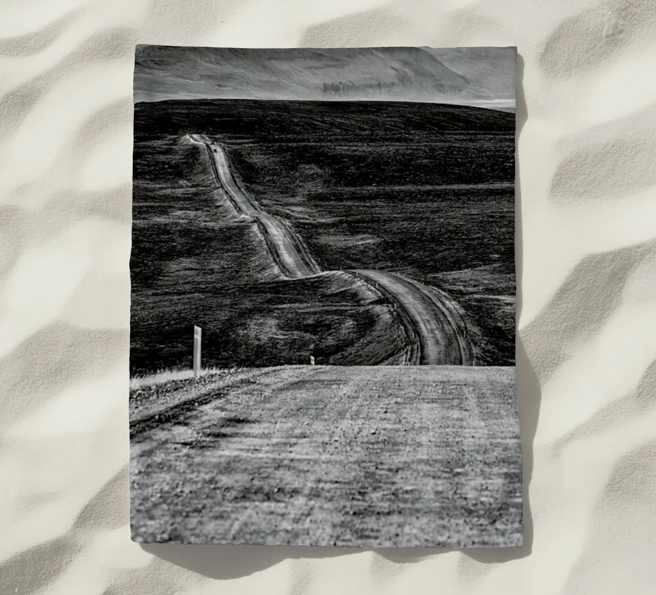 Icelandic roads telo mare da anderm