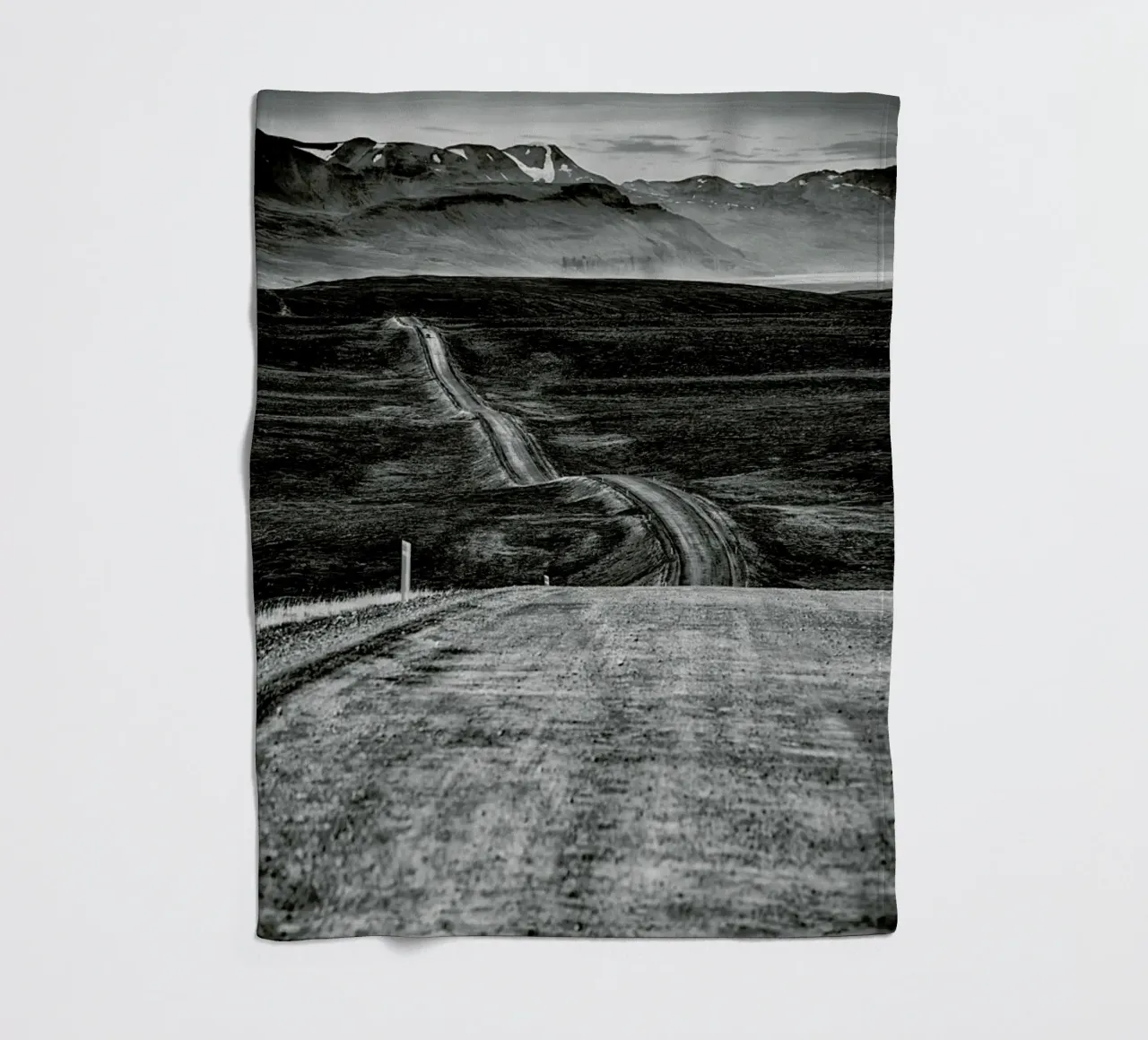 Icelandic roads coperta in pile da anderm