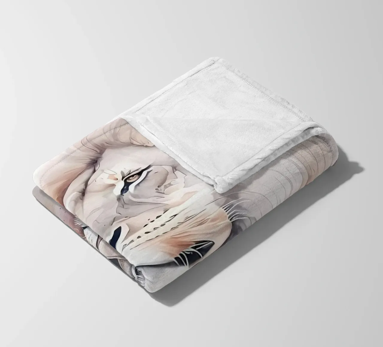 Leeuwen Liefde fleecedeken van Mikesell