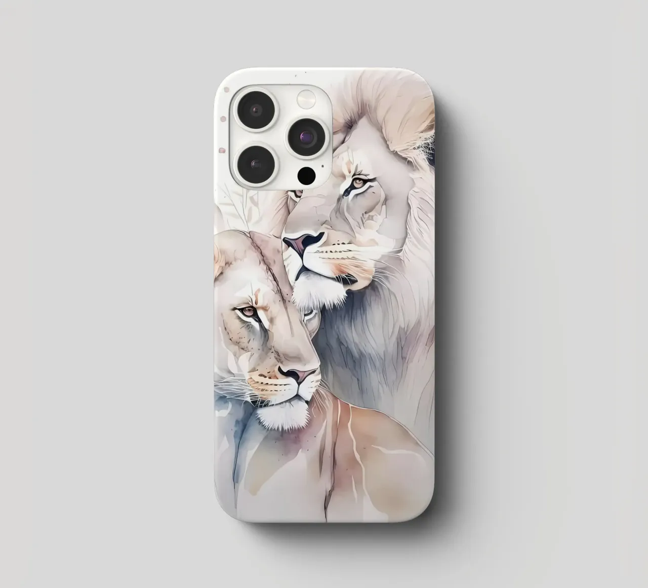 Leeuwen Liefde iphone hoesje van Mikesell