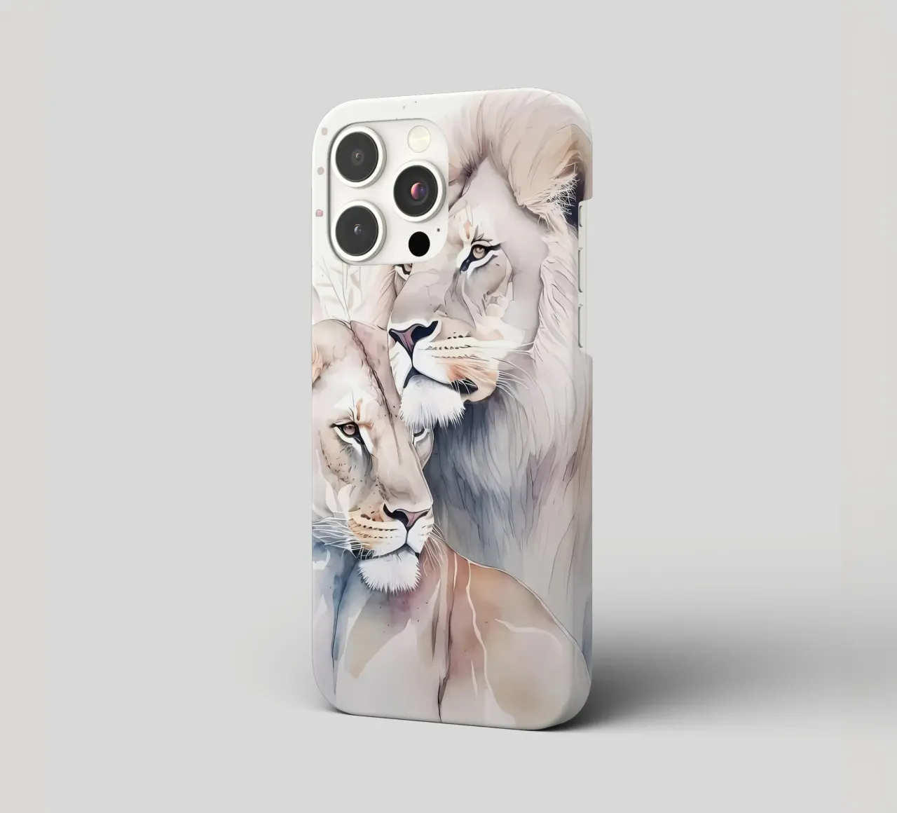 Leeuwen Liefde iphone hoesje van Mikesell