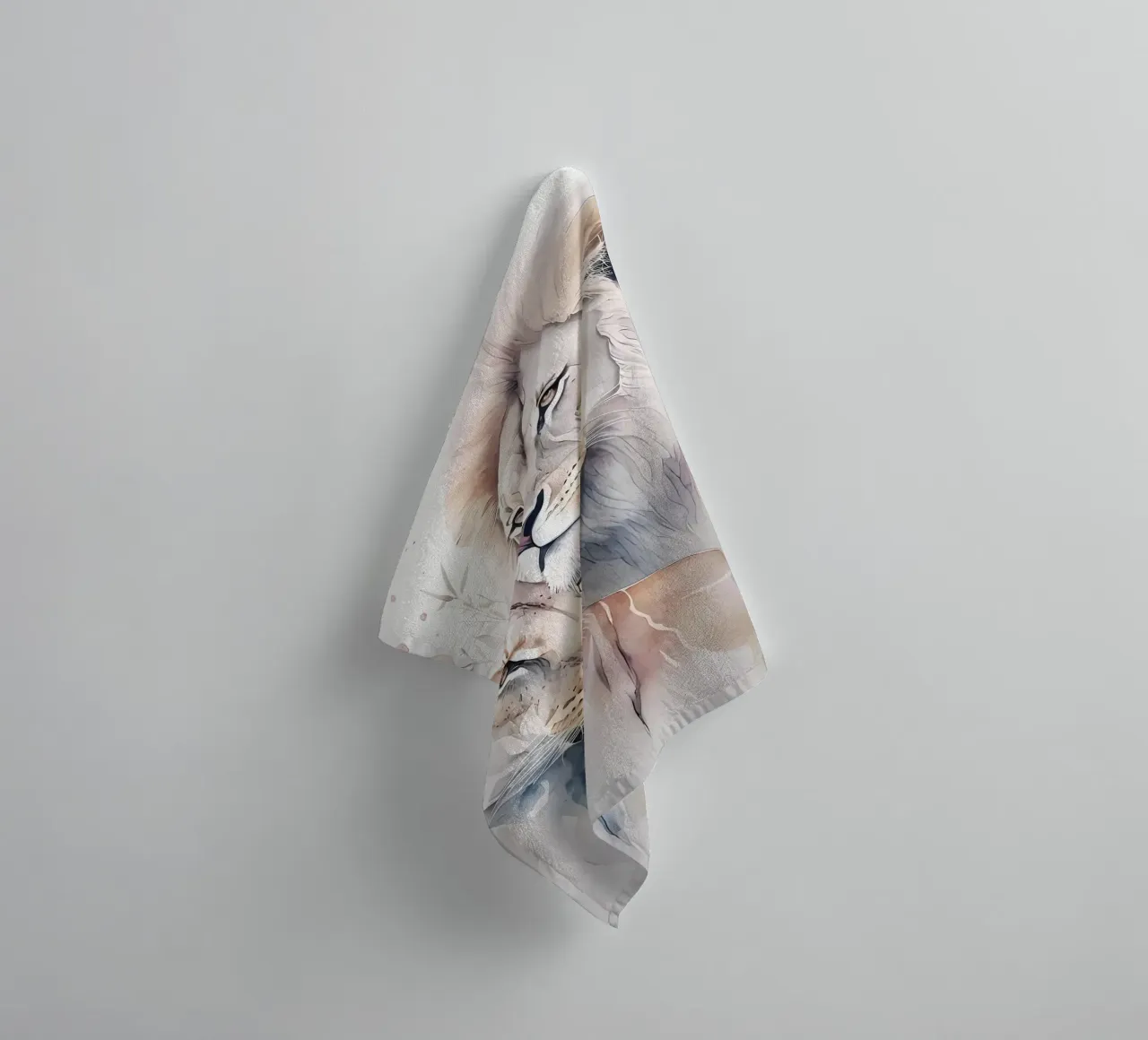 Leeuwen Liefde badhanddoek van Mikesell