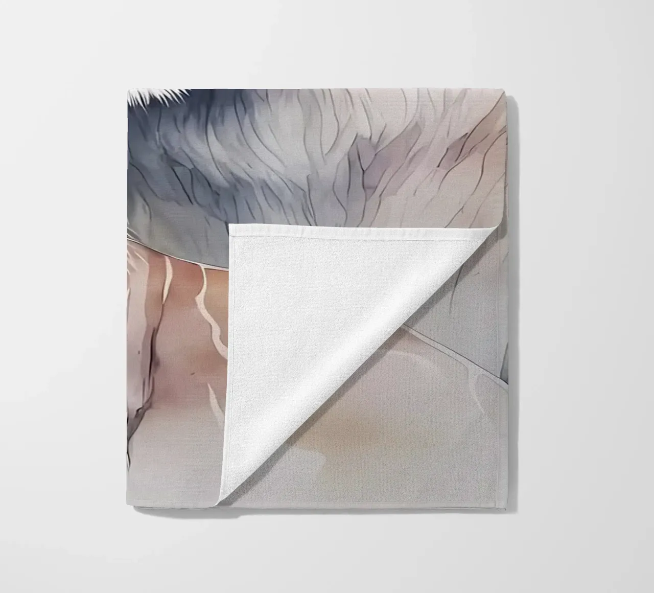 Leeuwen Liefde strandhanddoek van Mikesell