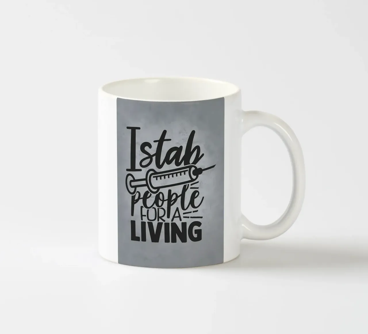 Accoltello la gente per vivere tazza in ceramica da Delaplane
