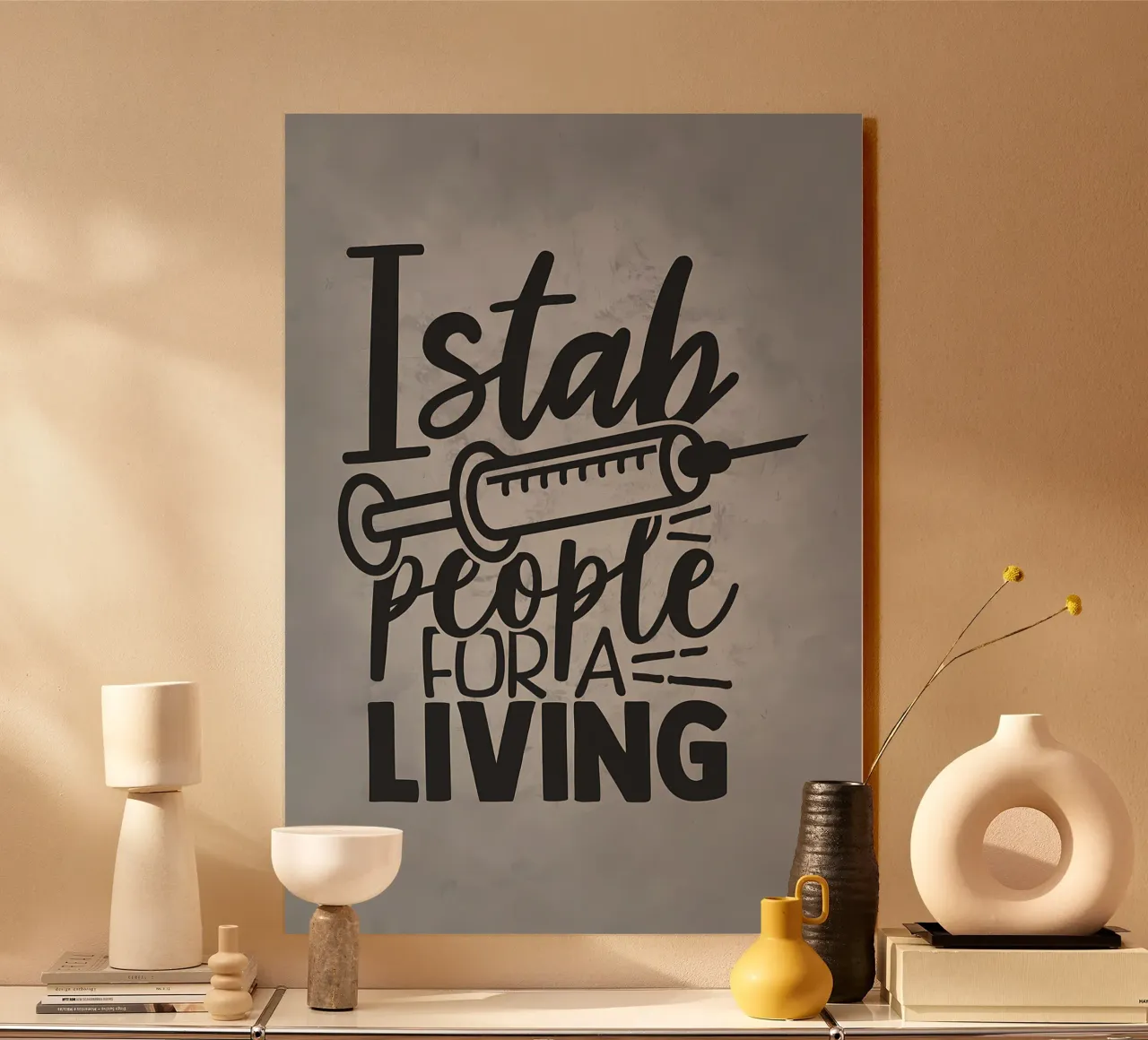 Accoltello la gente per vivere alluminio dibond da Delaplane