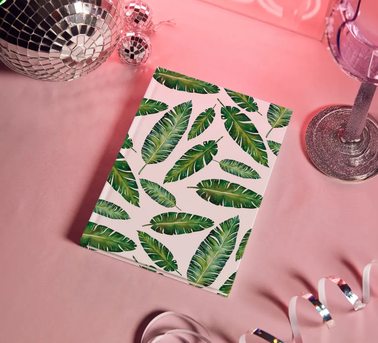Tropical composition VI notebook by Ginnery