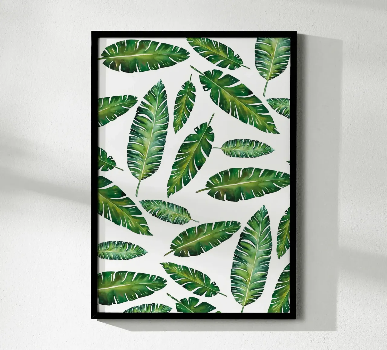 Composizione tropicale VI carta hahnemühle da Ginnery