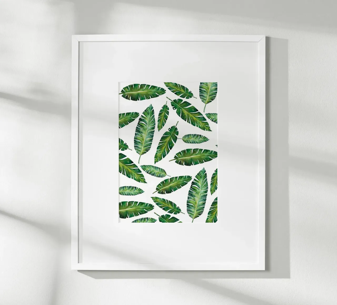 Composizione tropicale VI carta hahnemühle da Ginnery