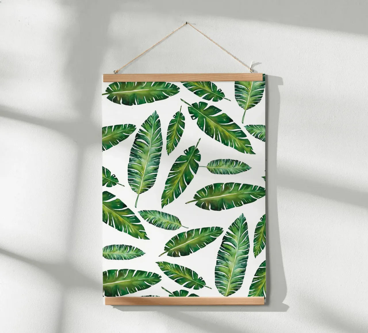 Composizione tropicale VI carta hahnemühle da Ginnery