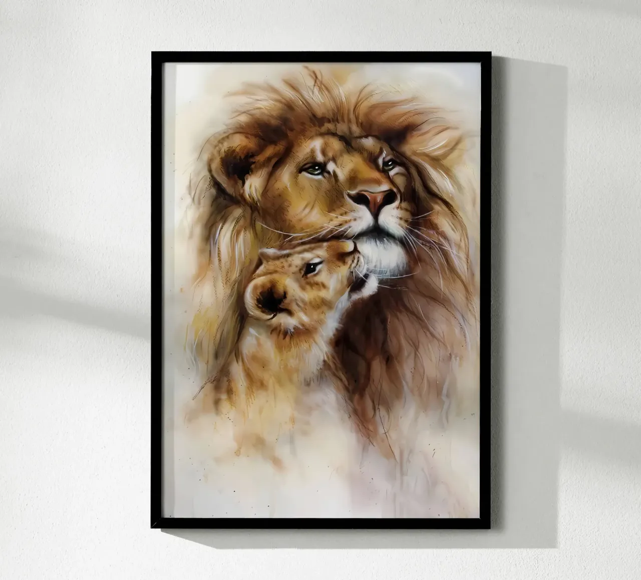 Leeuwen Liefde hahnemühle van Mikesell