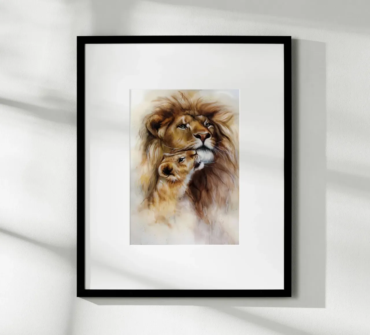 Leeuwen Liefde hahnemühle van Mikesell