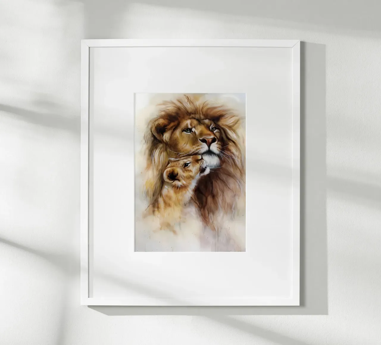 Leeuwen Liefde hahnemühle van Mikesell