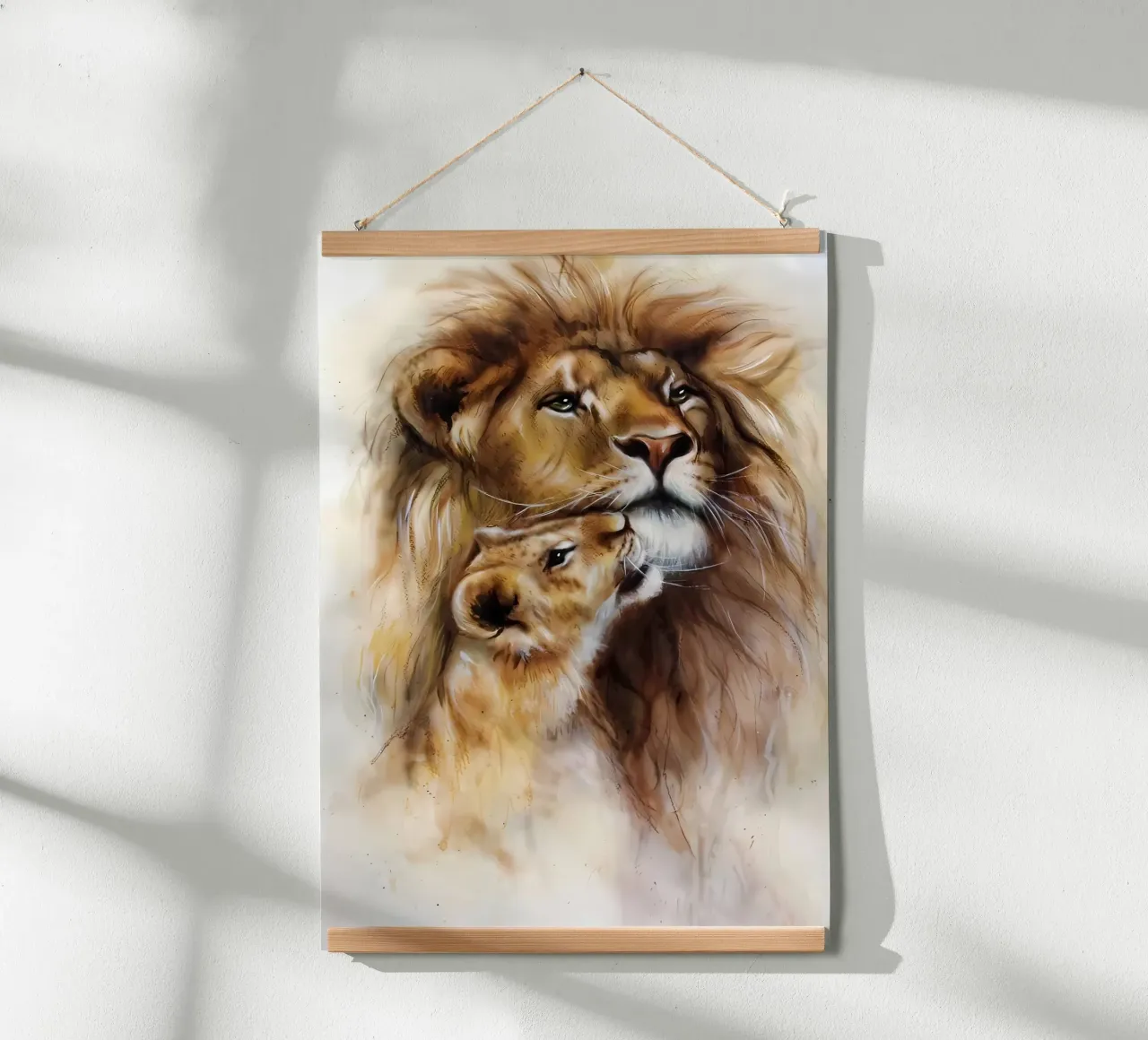 Leeuwen Liefde hahnemühle van Mikesell