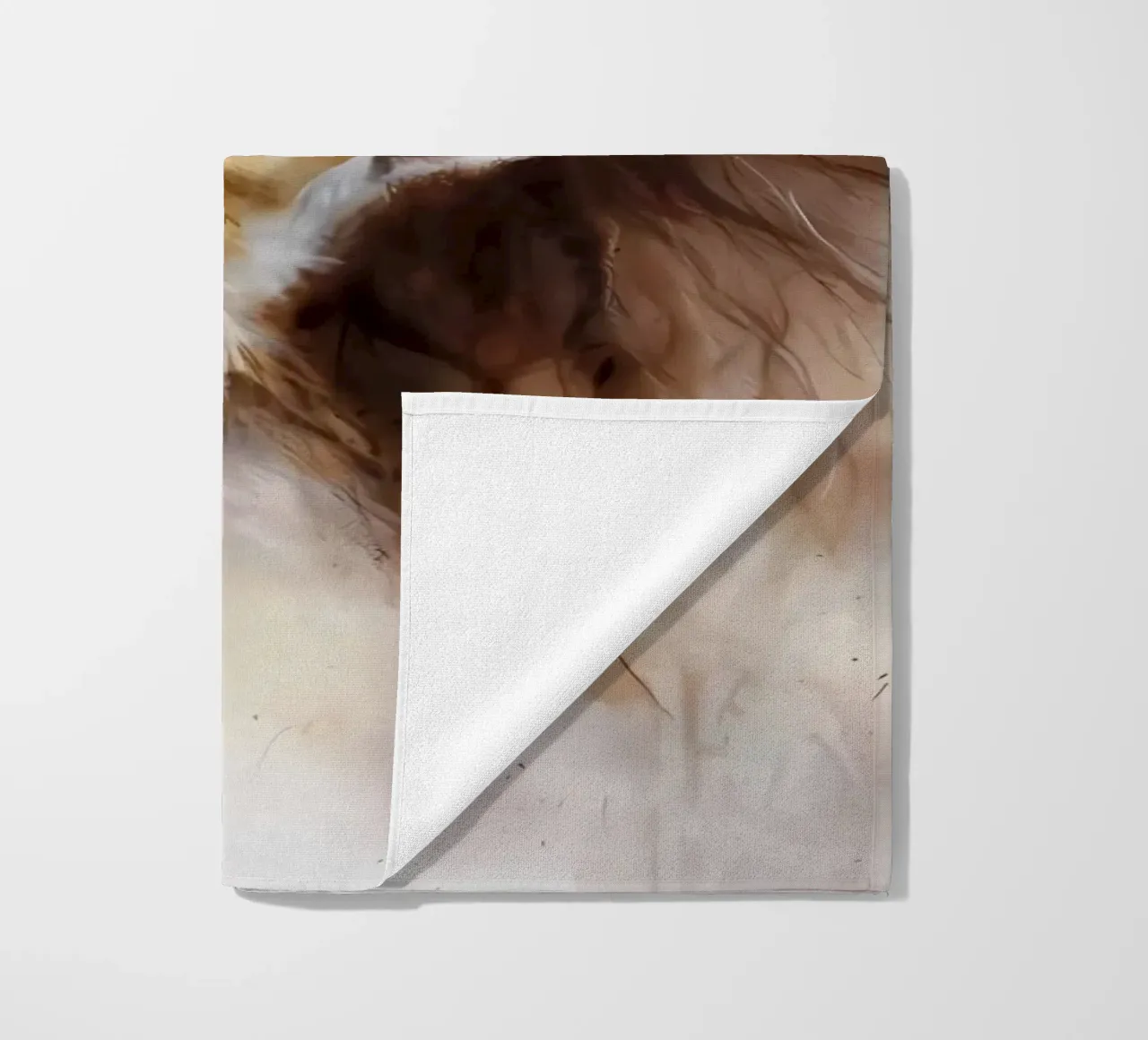 Leeuwen Liefde strandhanddoek van Mikesell