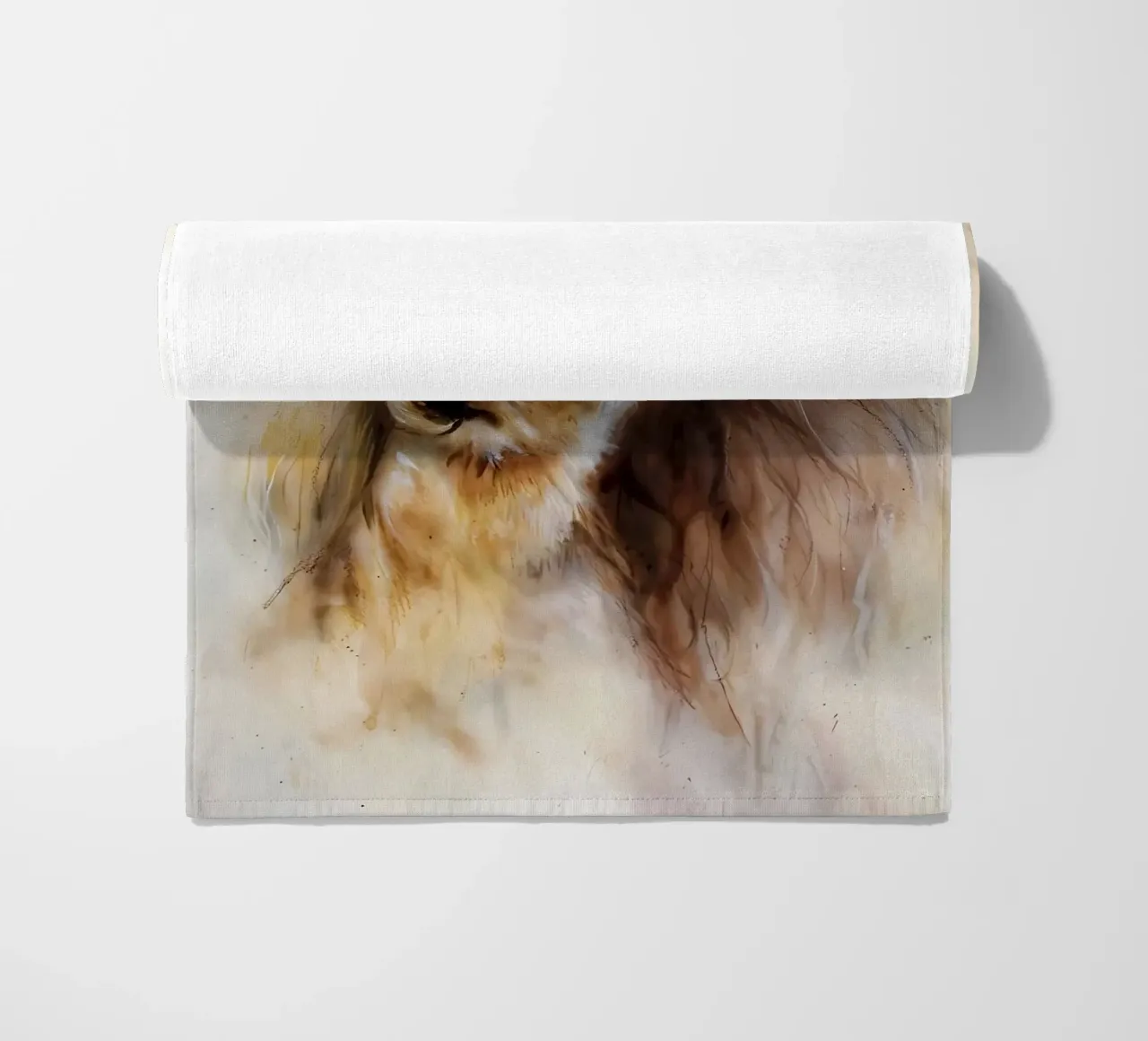 Leeuwen Liefde strandhanddoek van Mikesell