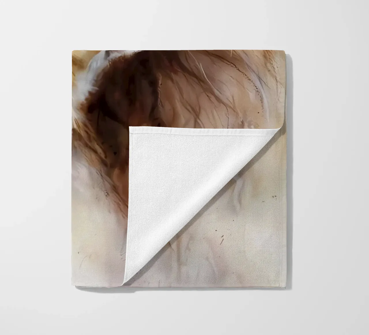 Leeuwen Liefde strandhanddoek van Mikesell