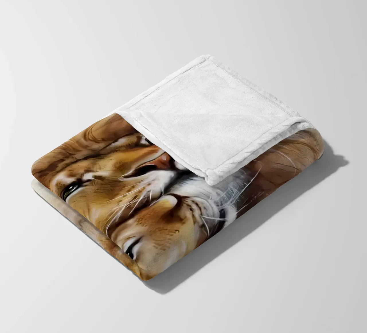 Leeuwen Liefde fleecedeken van Mikesell