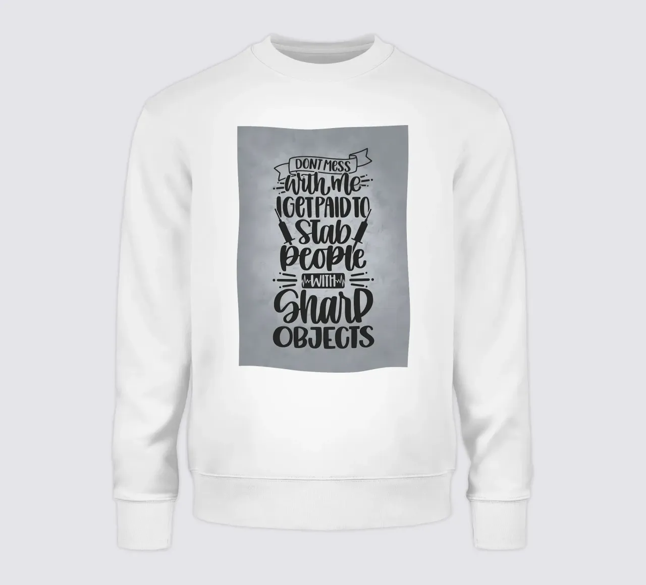 Accoltello la gente per vivere felpa da Delaplane