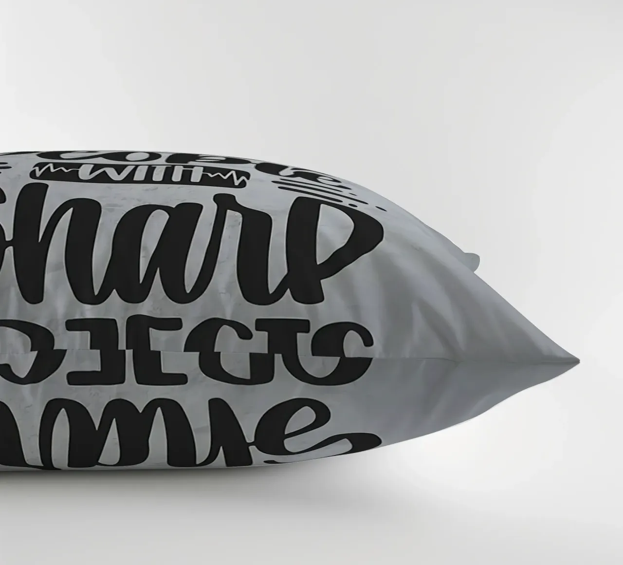 Accoltello la gente per vivere cuscino da Delaplane