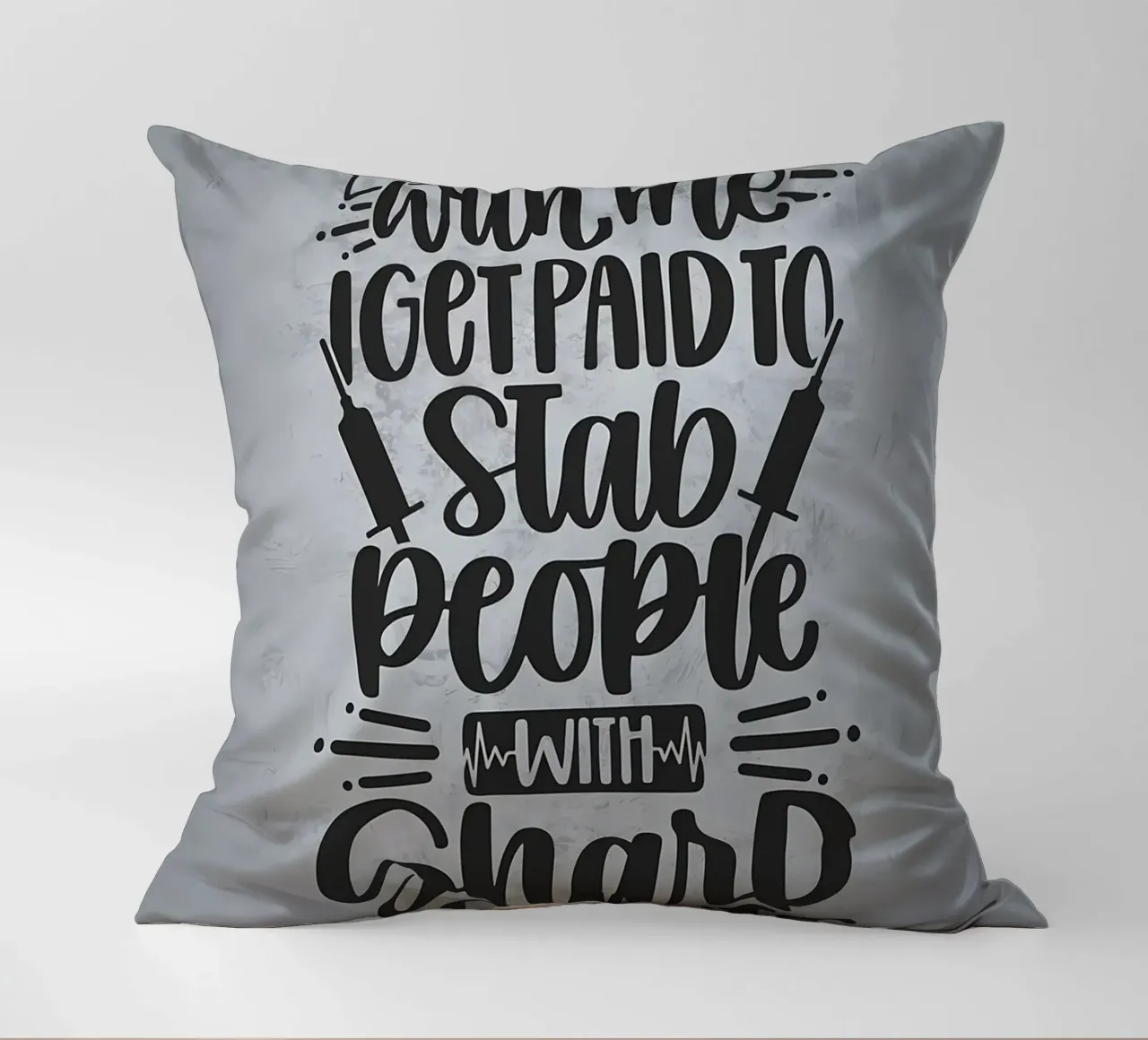 Accoltello la gente per vivere cuscino da Delaplane