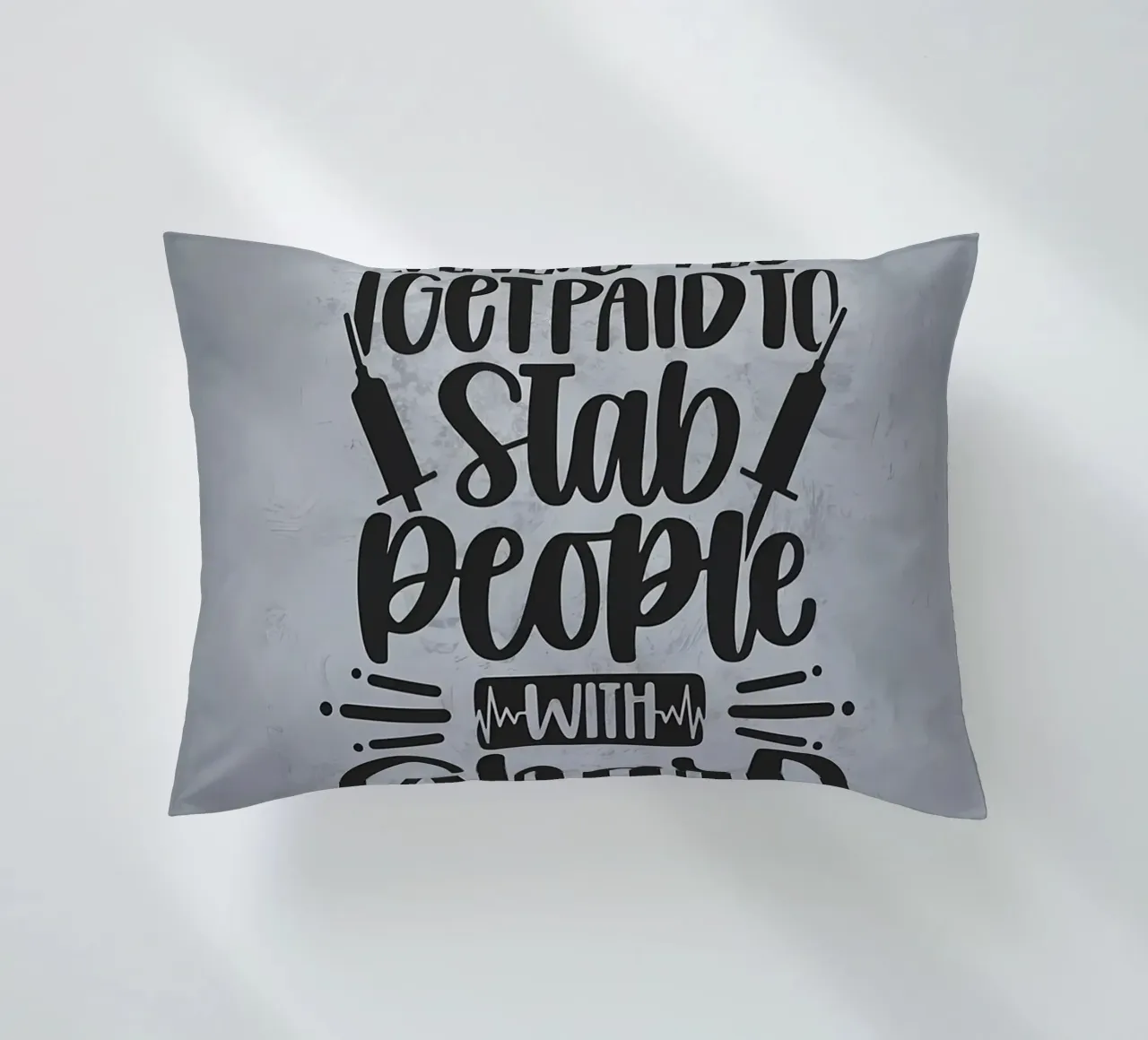 Accoltello la gente per vivere cuscino da Delaplane