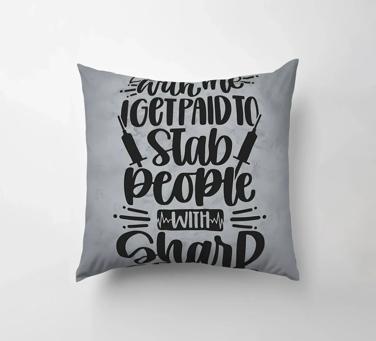 Accoltello la gente per vivere cuscino da Delaplane