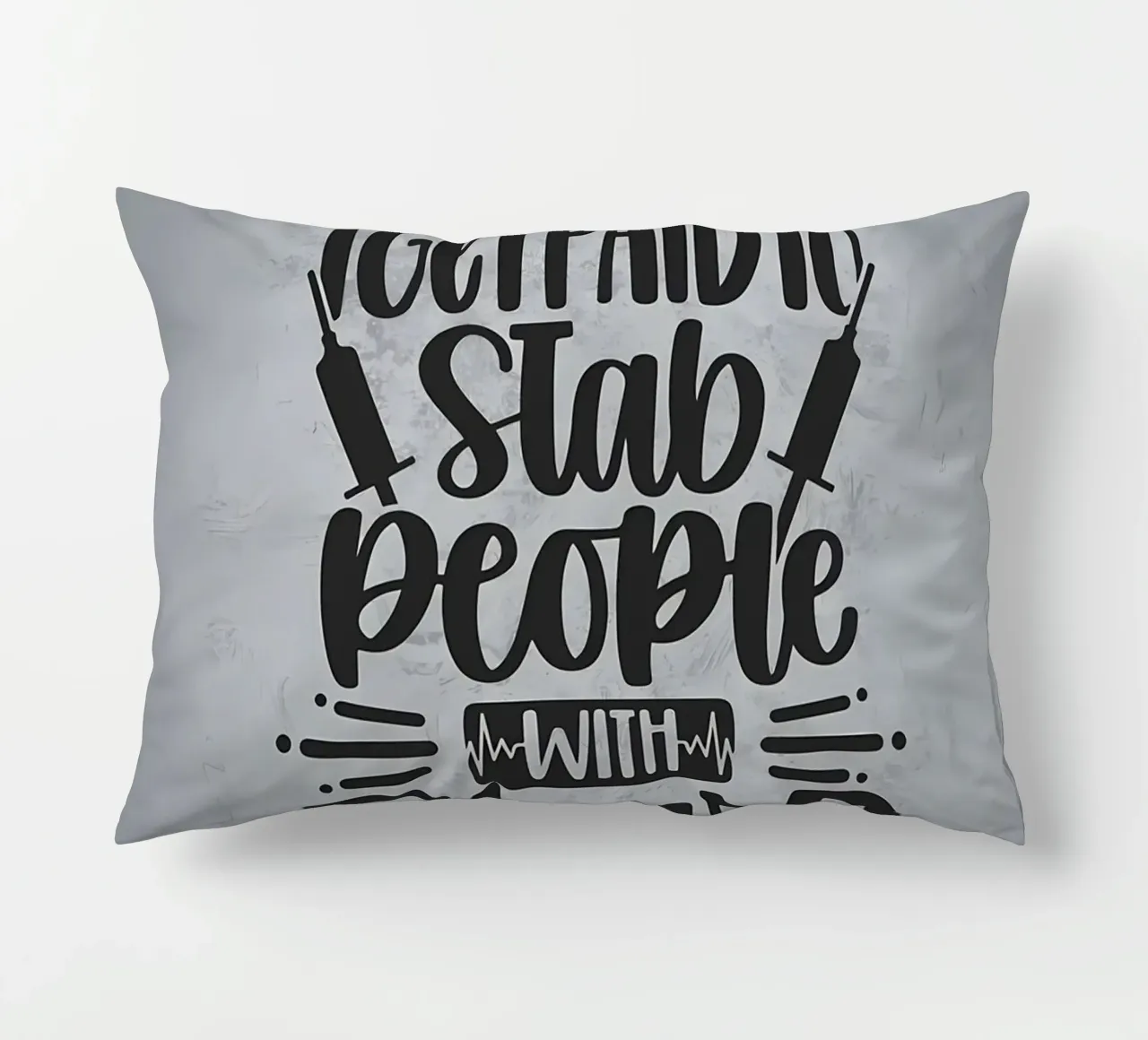 Accoltello la gente per vivere cuscino da Delaplane