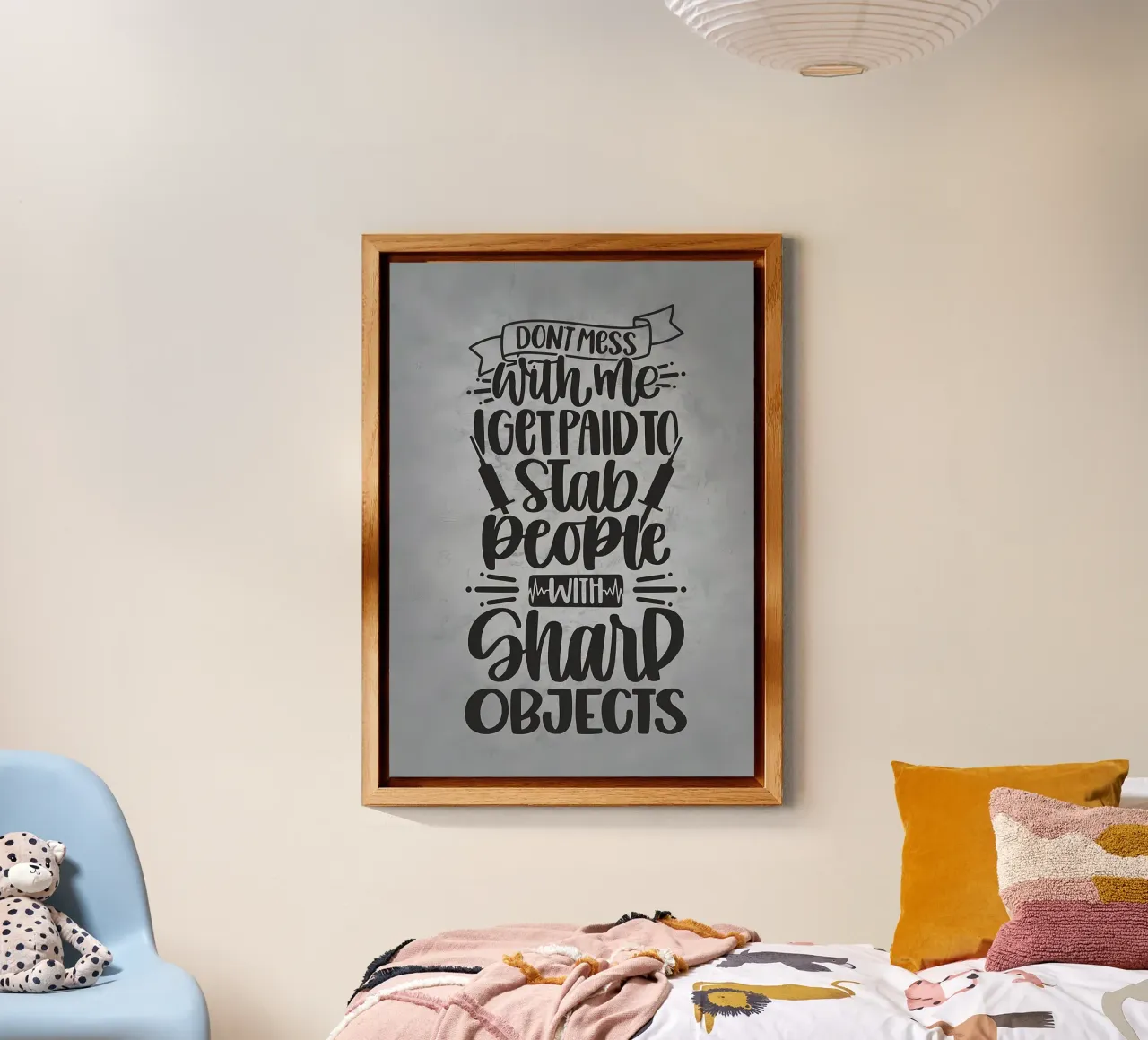 Accoltello la gente per vivere alluminio dibond da Delaplane