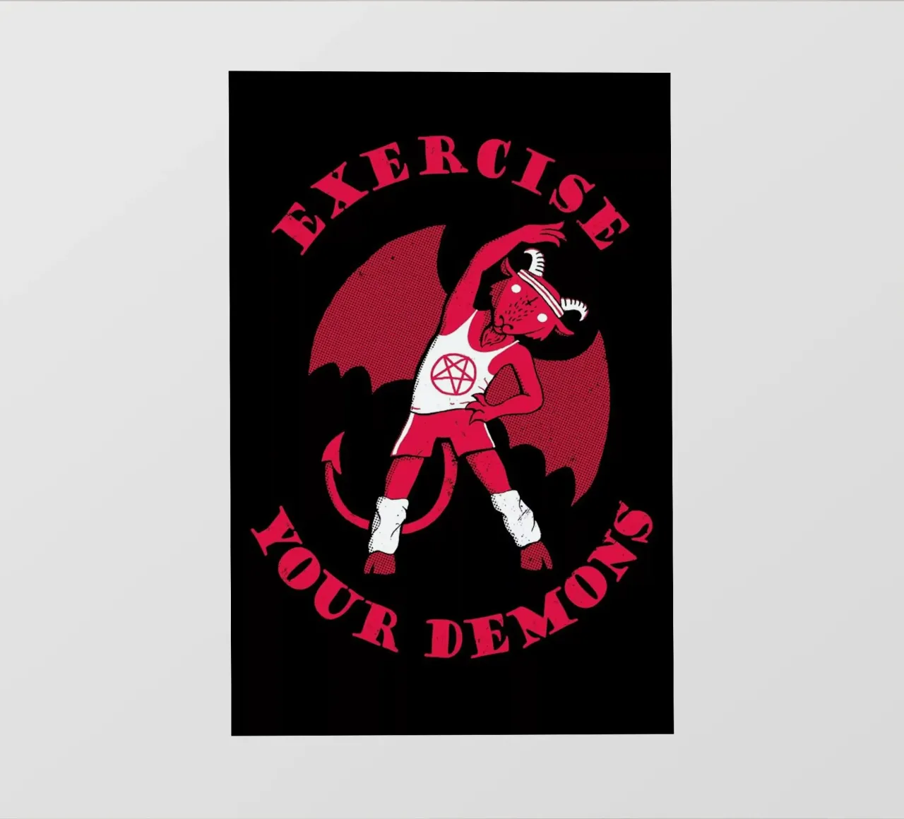 Exercise Your Demons pellicola backlit da DinoMike