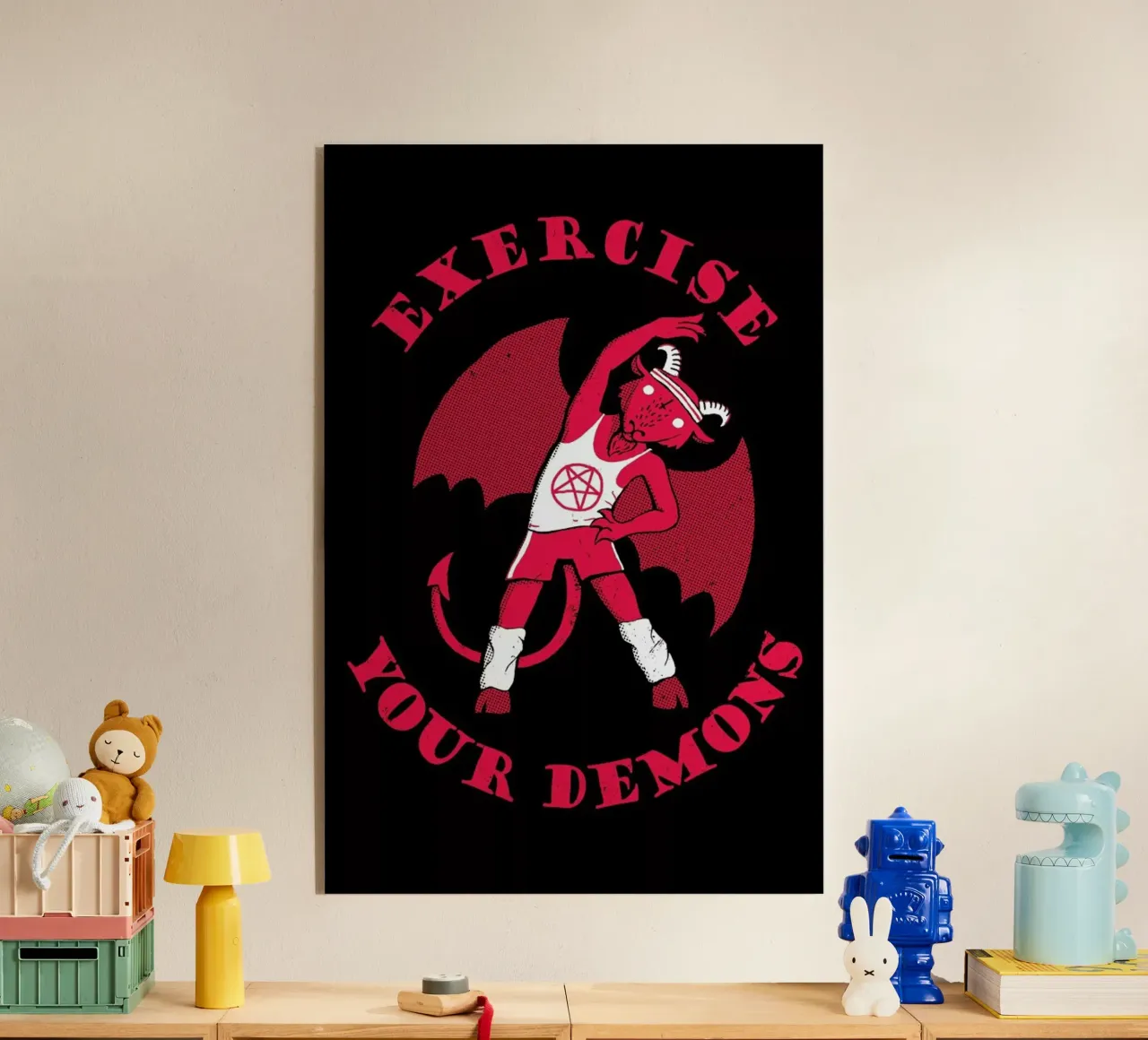 Exercise Your Demons plexiglass da DinoMike