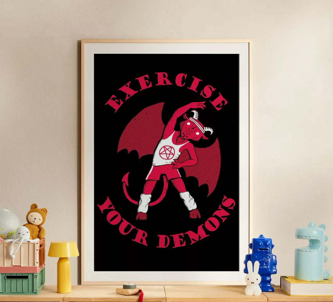 Exercise Your Demons poster da DinoMike