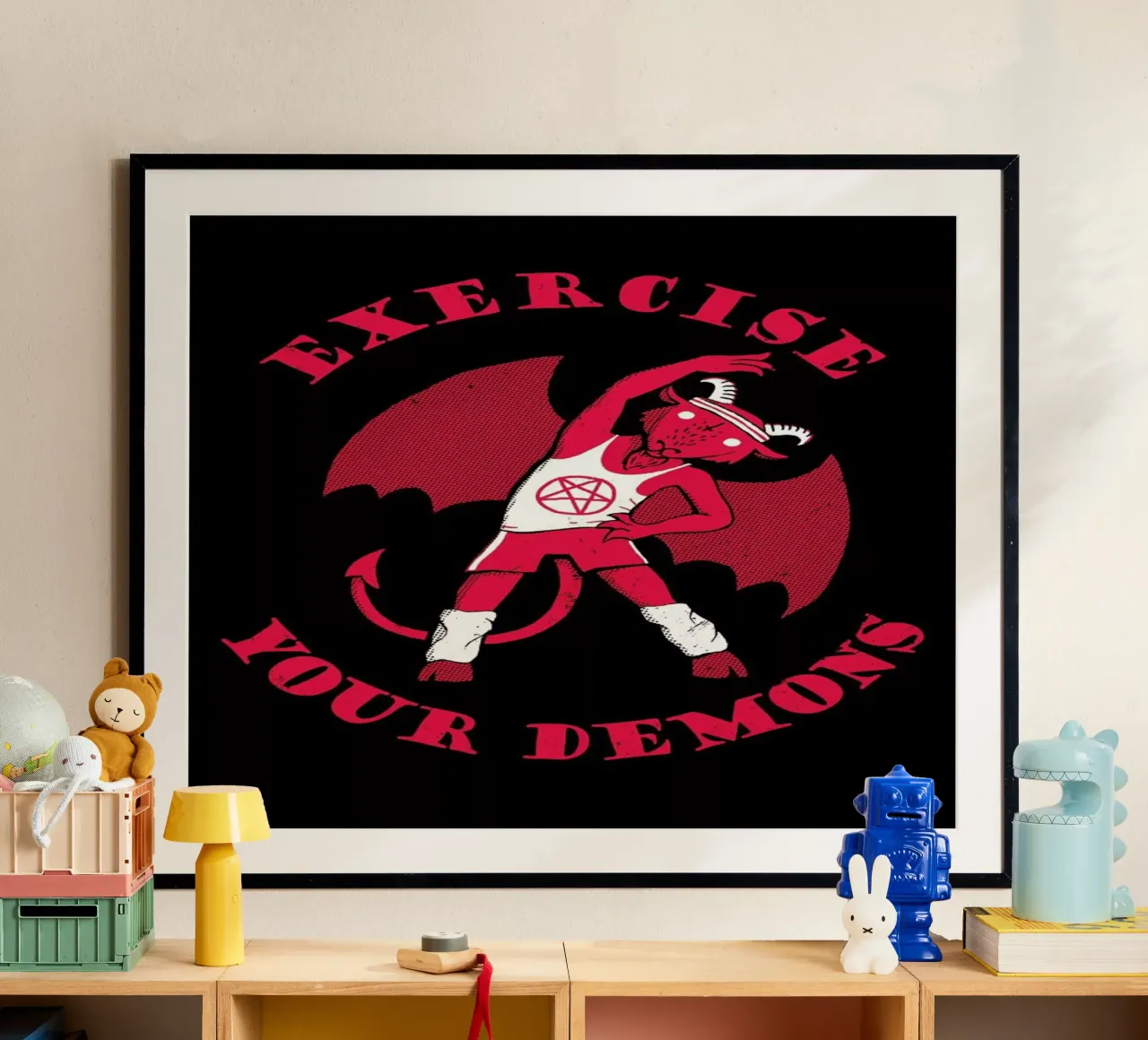 Exercise Your Demons poster da DinoMike