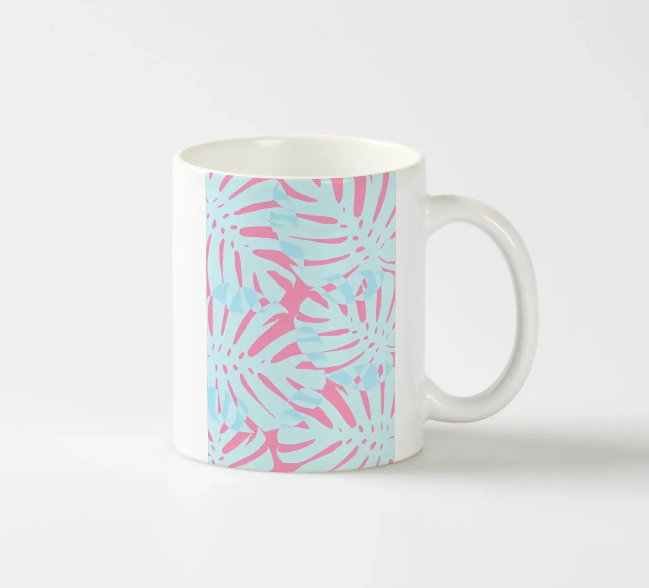 Composizione tropicale III tazza in ceramica da Ginnery