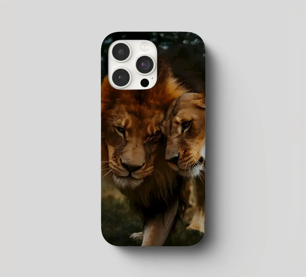 Leeuwen Liefde iphone hoesje van Mikesell