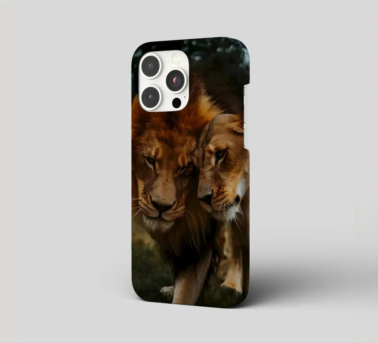 Leeuwen Liefde iphone hoesje van Mikesell