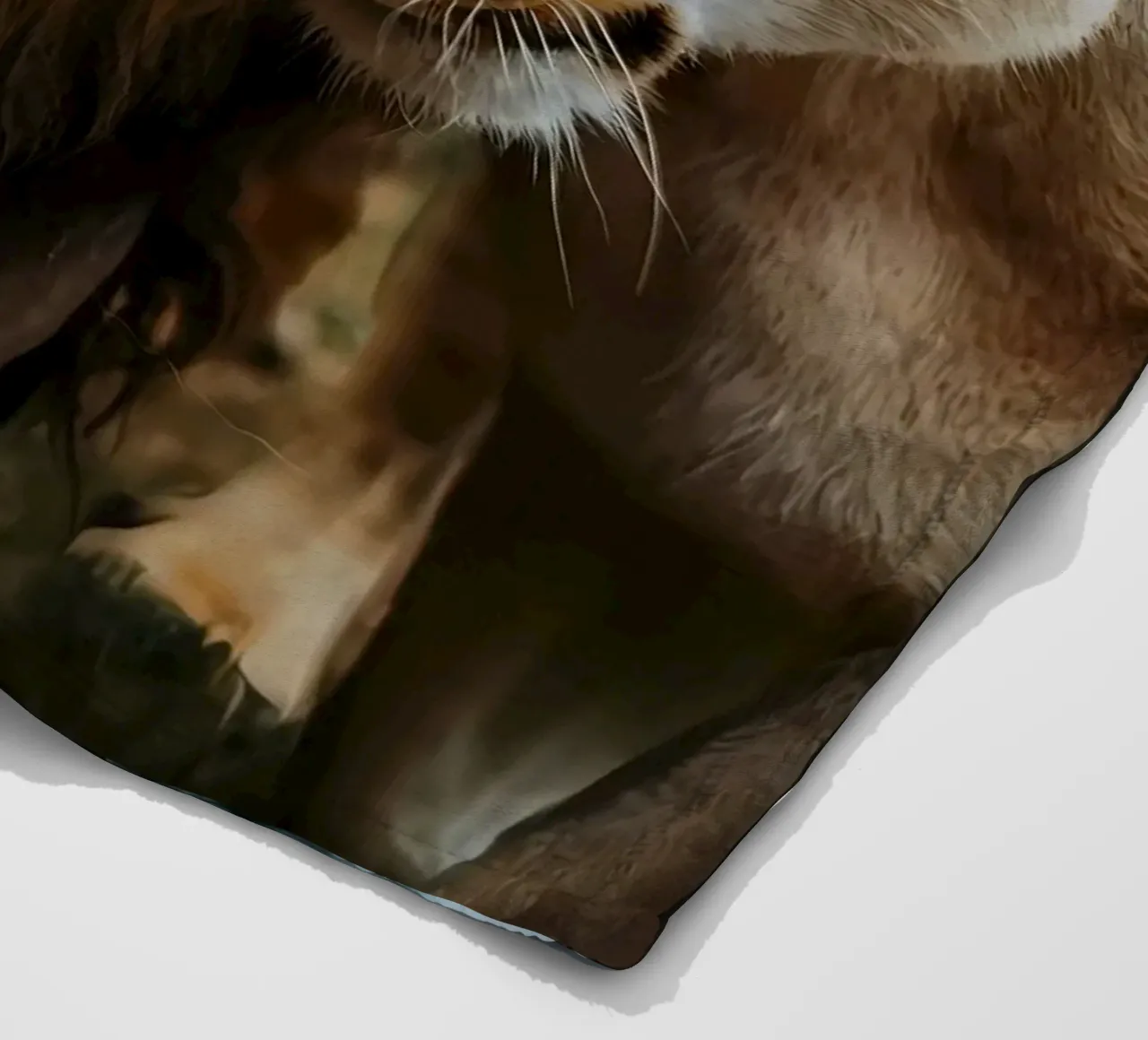 Leeuwen Liefde fleecedeken van Mikesell