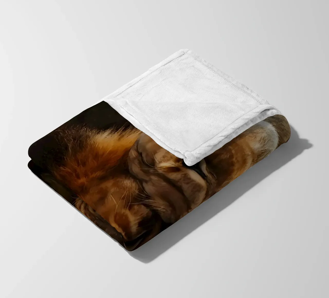 Leeuwen Liefde fleecedeken van Mikesell