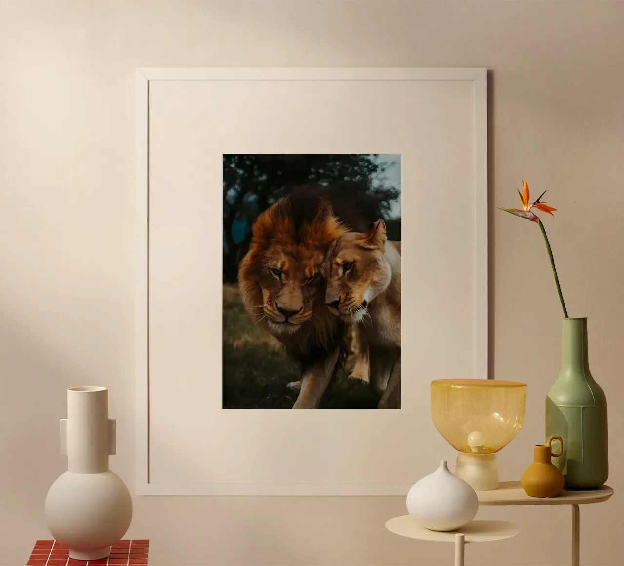 Leeuwen Liefde hahnemühle van Mikesell