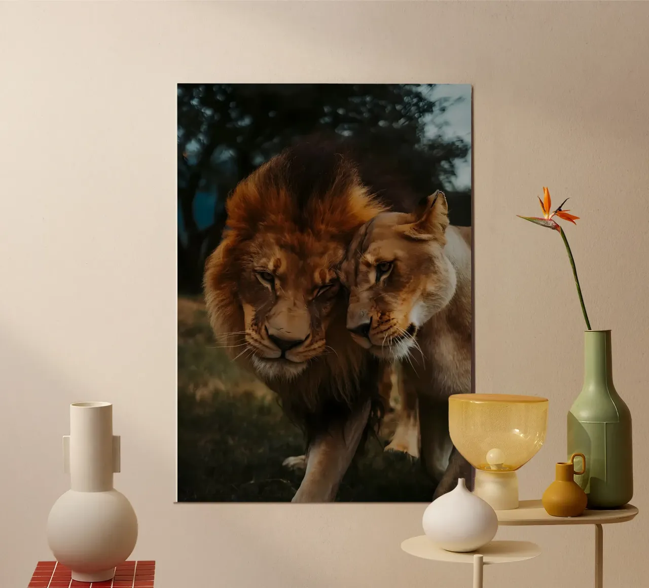 Leeuwen Liefde hahnemühle van Mikesell